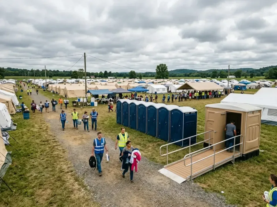 disaster-relief-camp-restrooms-010 — frequently asked questions, Dumpster & Portable Bathrooms Rental in Ewa Beach, HI